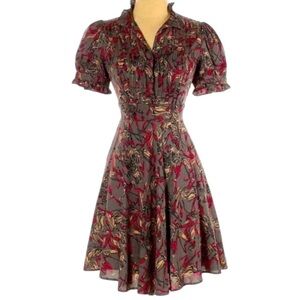 Mise en scene by Ruffian for Anthro floral print dress